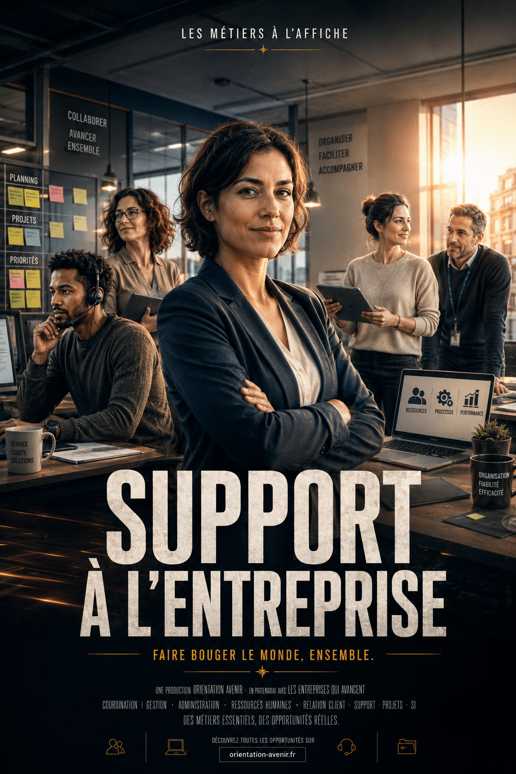 Support à l'entreprise
