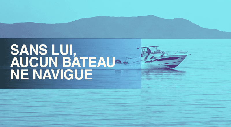 Il installe des équipements à bord des bateaux