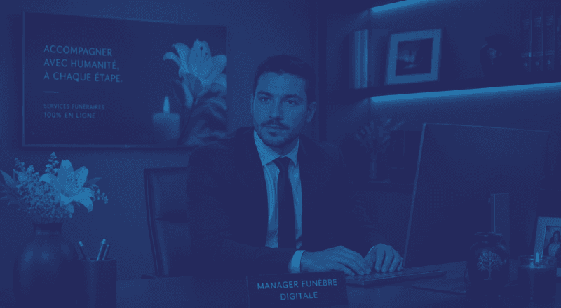 Manager funèbre digital